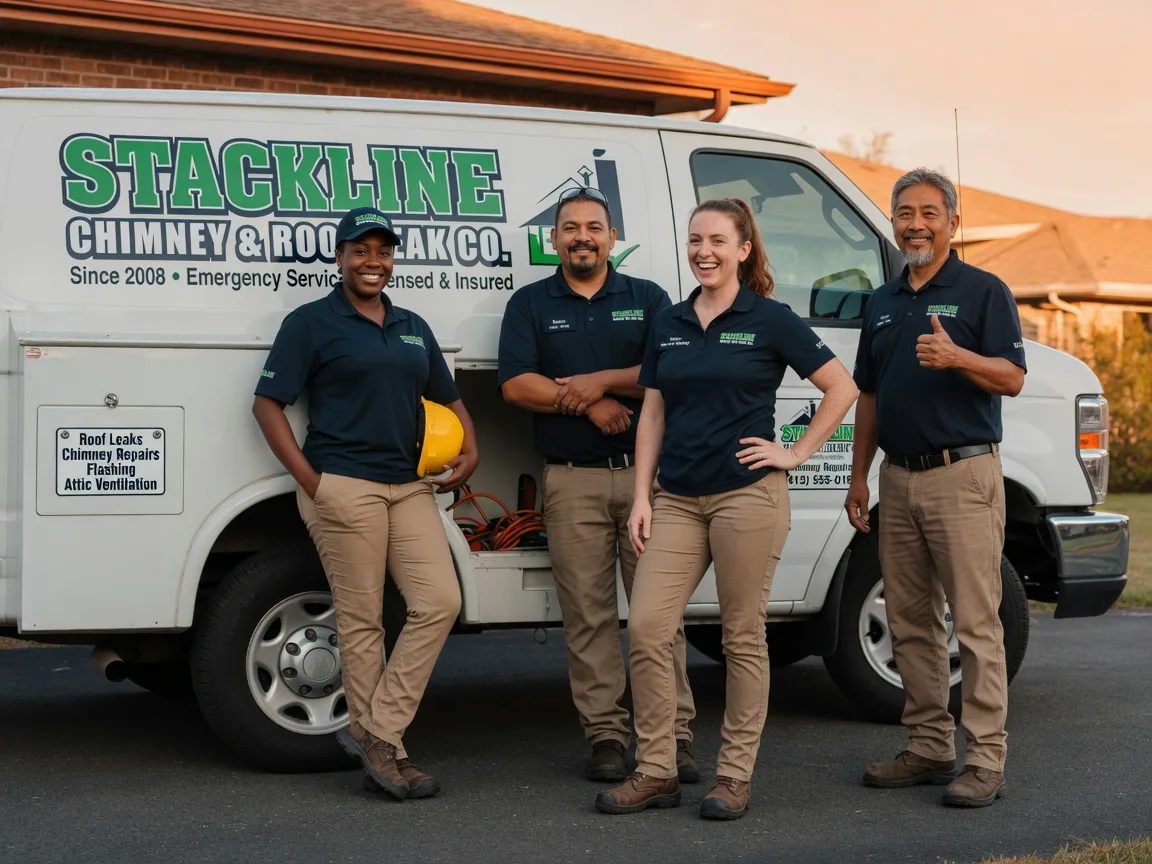 Chimney flashing repair company in Orestes, IN